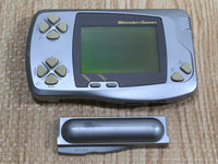 LG4142 Plz Read Item Condi Wonder Swan Silver Metallic Bandai Console Japan