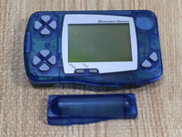 LG4144 Plz Read Item Condi Wonder Swan Skeleton Blue Bandai Console Japan