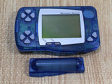 LG4144 Plz Read Item Condi Wonder Swan Skeleton Blue Bandai Console Japan