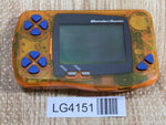 LG4151 Plz Read Item Condi Wonder Swan Digimon Orange Bandai Console Japan