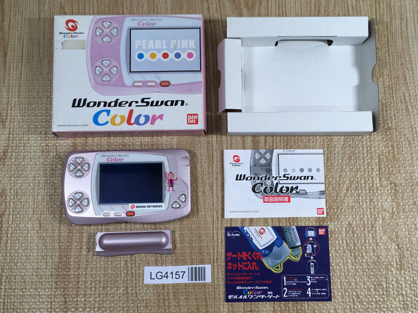LG4157 Wonder Swan Color Shigeo Model Console BOXED Bandai