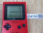 LG4159 Plz Read Item Condi GameBoy Pocket Red Game Boy Console Japan