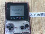 LG4179 Plz Read Item Condi GameBoy Color Clear Purple Game Boy Console Japan