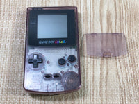 LG4179 Plz Read Item Condi GameBoy Color Clear Purple Game Boy Console Japan