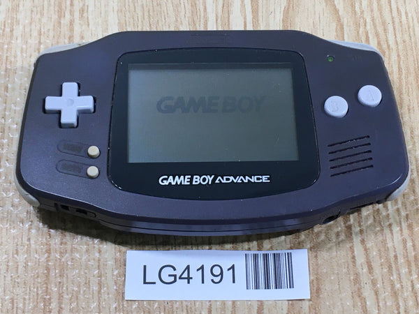LG4191 Plz Read Item Condi GameBoy Advance Violet Game Boy Console Japan