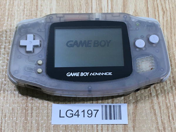 LG4197 Plz Read Item Condi GameBoy Advance Milky Blue Game Boy Console Japan