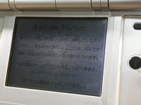 LG4215 Plz Read Item Condi Nintendo DS Platinum Silver Console Japan