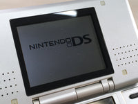 LG4215 Plz Read Item Condi Nintendo DS Platinum Silver Console Japan