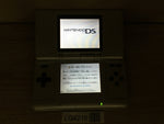 LG4216 Plz Read Item Condi Nintendo DS Platinum Silver Console Japan