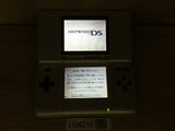 LG4216 Plz Read Item Condi Nintendo DS Platinum Silver Console Japan
