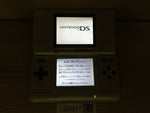 LG4217 Plz Read Item Condi Nintendo DS Platinum Silver Console Japan
