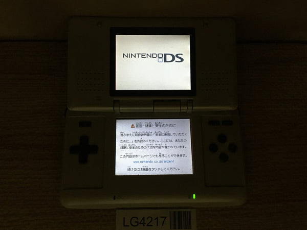 LG4217 Plz Read Item Condi Nintendo DS Platinum Silver Console Japan