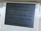 LG4218 Plz Read Item Condi Nintendo DS Platinum Silver Console Japan