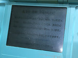 LG4219 Plz Read Item Condi Nintendo DS Turquoise Blue Console Japan
