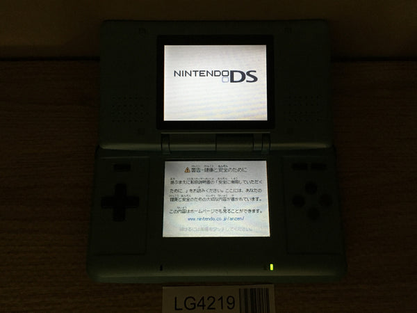 LG4219 Plz Read Item Condi Nintendo DS Turquoise Blue Console Japan