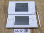 LG4221 Plz Read Item Condi Nintendo DS Lite Crystal White Console Japan
