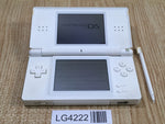 LG4222 Plz Read Item Condi Nintendo DS Lite Crystal White Console Japan