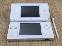 LG4222 Plz Read Item Condi Nintendo DS Lite Crystal White Console Japan