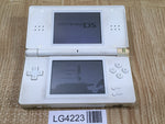 LG4223 Plz Read Item Condi Nintendo DS Lite Crystal White Console Japan