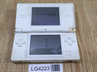 LG4223 Plz Read Item Condi Nintendo DS Lite Crystal White Console Japan
