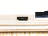 LG4223 Plz Read Item Condi Nintendo DS Lite Crystal White Console Japan