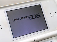 LG4223 Plz Read Item Condi Nintendo DS Lite Crystal White Console Japan