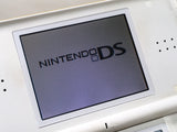 LG4223 Plz Read Item Condi Nintendo DS Lite Crystal White Console Japan