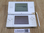LG4224 Plz Read Item Condi Nintendo DS Lite Crystal White Console Japan