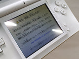 LG4225 Plz Read Item Condi Nintendo DS Lite Crystal White Console Japan
