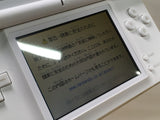 LG4226 Plz Read Item Condi Nintendo DS Lite Crystal White Console Japan