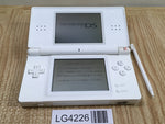 LG4226 Plz Read Item Condi Nintendo DS Lite Crystal White Console Japan
