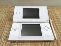 LG4226 Plz Read Item Condi Nintendo DS Lite Crystal White Console Japan