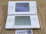 LG4227 Plz Read Item Condi Nintendo DS Lite Crystal White Console Japan