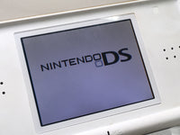 LG4227 Plz Read Item Condi Nintendo DS Lite Crystal White Console Japan