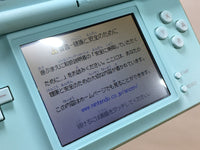 LG4228 Plz Read Item Condi Nintendo DS Lite Ice Blue Console Japan