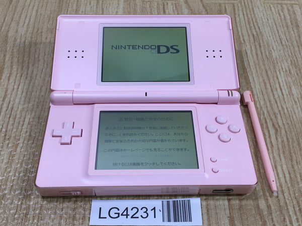 LG4231 Plz Read Item Condi Nintendo DS Lite Noble Pink Console Japan