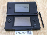 LG4235 Plz Read Item Condi Nintendo DS Lite Jet Black Console Japan