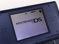 LG4239 Plz Read Item Condi Nintendo DS Lite Enamel Navy Console Japan