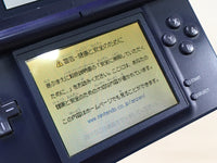 LG4240 Plz Read Item Condi Nintendo DS Lite Enamel Navy Console Japan