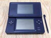 LG4240 Plz Read Item Condi Nintendo DS Lite Enamel Navy Console Japan