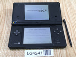 LG4241 Plz Read Item Condi Nintendo DSi DS Black Console Japan