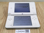 LG4244 Plz Read Item Condi Nintendo DSi LL XL DS Natural White Console Japan