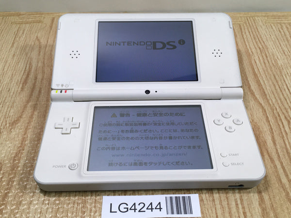 LG4244 Plz Read Item Condi Nintendo DSi LL XL DS Natural White Console Japan