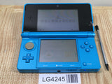 LG4245 No Battery Nintendo 3DS Light Blue Console Japan