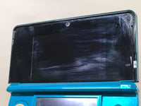 LG4246 Plz Read Item Condi Nintendo 3DS Aqua Blue Console Japan