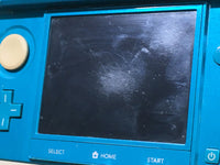 LG4246 Plz Read Item Condi Nintendo 3DS Aqua Blue Console Japan