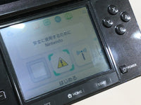 LG4247 Plz Read Item Condi Nintendo 3DS Cosmo Black Console Japan