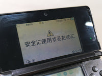 LG4247 Plz Read Item Condi Nintendo 3DS Cosmo Black Console Japan