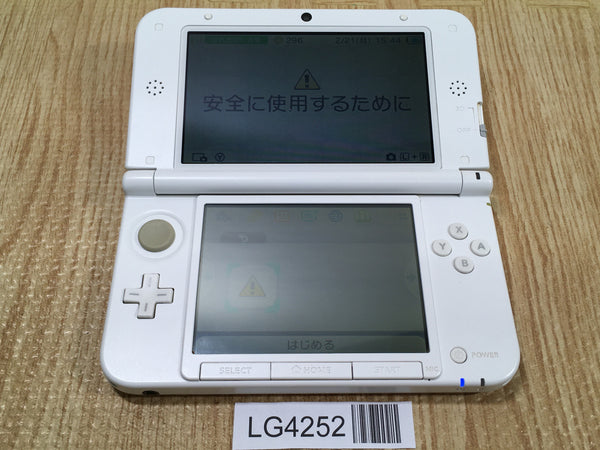 LG4252 Plz Read Item Condi Nintendo 3DS LL XL 3DS Pink White Console Japan