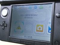 LG4254 No Battery Nintendo 3DS LL XL 3DS Red Black Console Japan